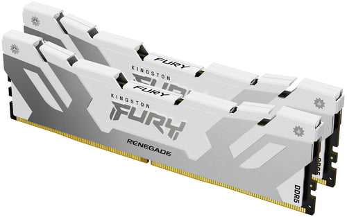 Kingston Technology FURY 32GB 7600MT/s DDR5 CL38 DIMM (Kit of 2) Renegade White XMP